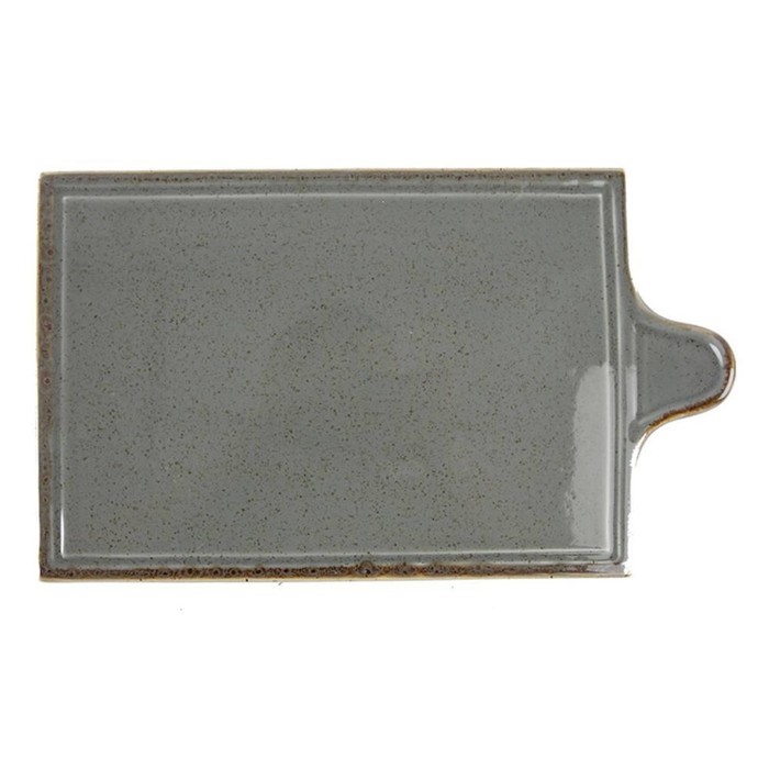 

Блюдо для сыра Porland Dark Grey, длина с ручкой 34 см, цвет тёмно-серый