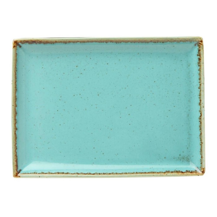 Блюдо прямоугольное Porland Turquoise, размер 27х21 см чашка porland turquoise 312109