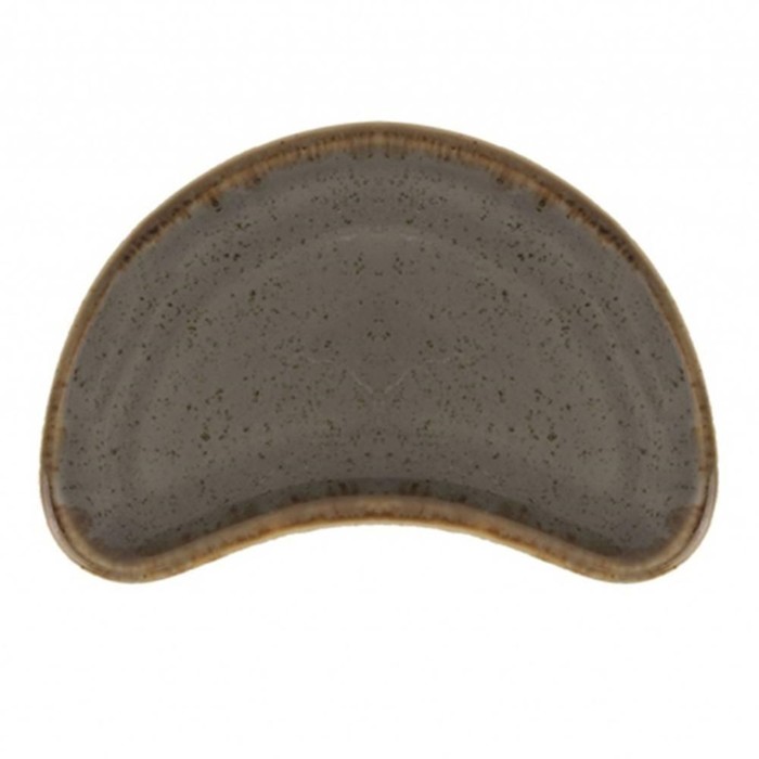 

Блюдо мини-диш Porland Dark Grey, размер 7х13 см