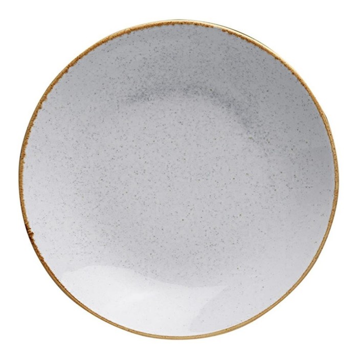 Тарелка глубокая Porland Grey, d=26 см тарелка porland dark grey 162920