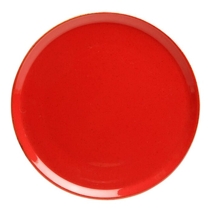 Тарелка для пиццы Porland Red, d=20 см тарелка для пиццы beige d 20 см цвет бежевый
