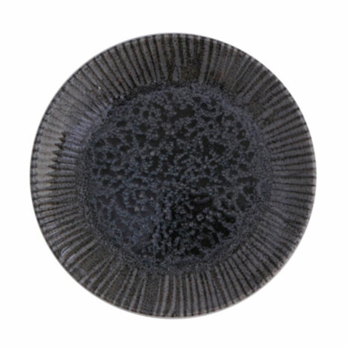 Тарелка мелкая Porland Iris Grey, без борта, d=17 см тарелка porland dark grey 197626