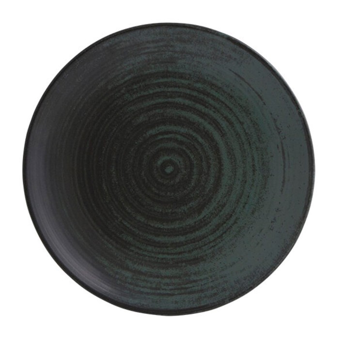 Тарелка мелкая Porland Green, без борта, d=17 см тарелка мелкая porland iris grey без борта d 30 см