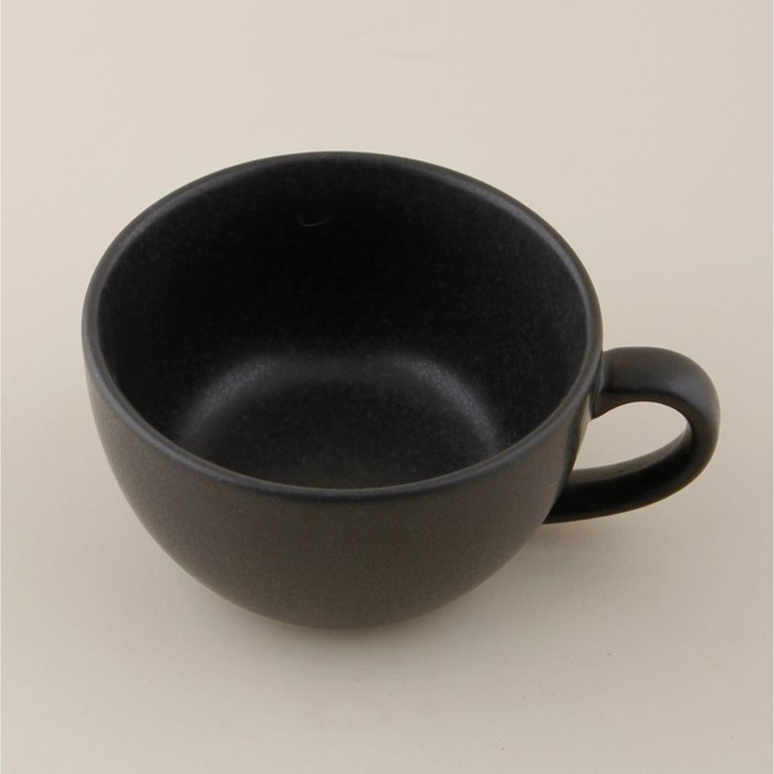 Чашка чайная Porland Black, 250 мл чашка porland turquoise 312109