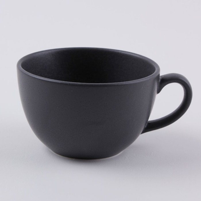 Чашка чайная Porland Black, 340 мл чашка чайная porland бежевый 1 шт