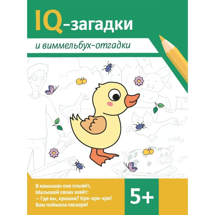 

IQ-загадки и виммельбух-отгадки. 5+. 2-е издание. Сон С.Л., Агошкова Н.С.