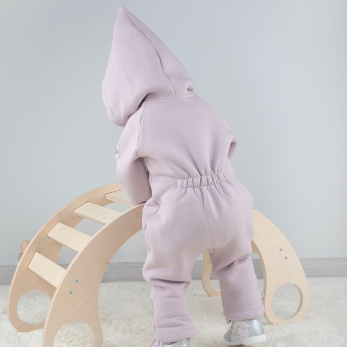 

Комбинезон детский KinDerLitto «Карамелле-2», рост 86-92 см, цвет пыльная сирень