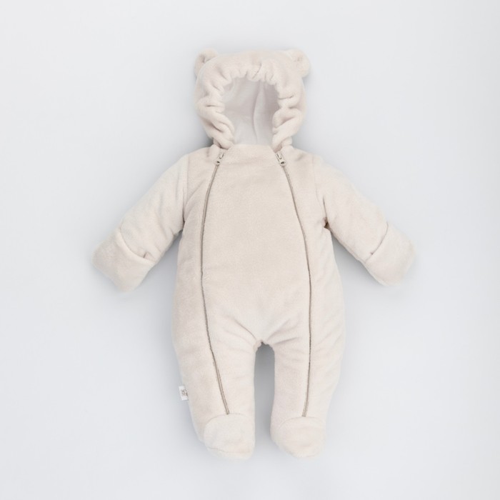 

Комбинезон детский KinDerLitto «Топтыжка», рост 68-74 см, цвет бежевый