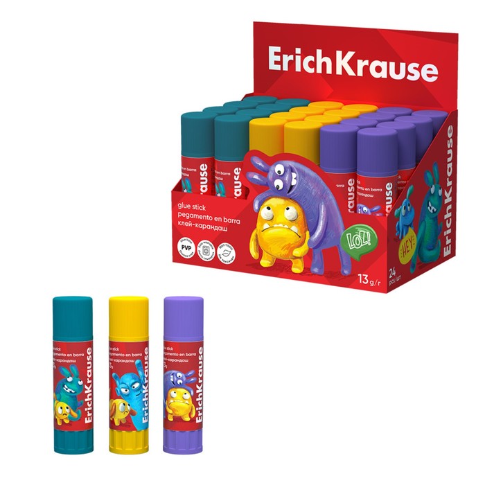 Клей-карандаш 13г ErichKrause EasyStick 