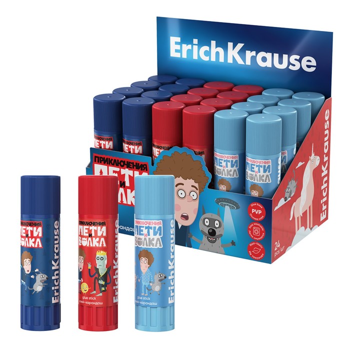 Клей-карандаш 13г ErichKrause EasyStick 