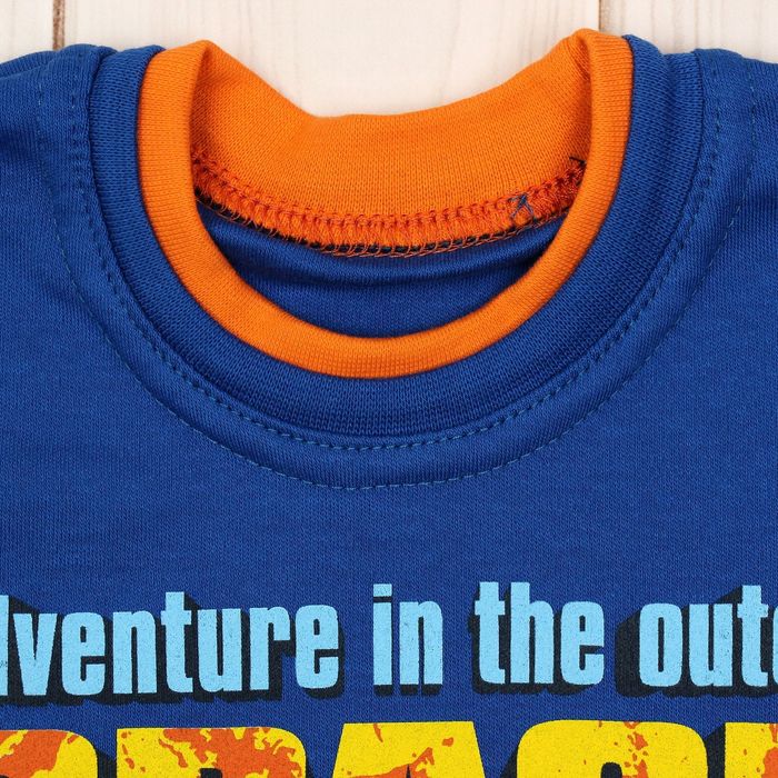 Кофточка с длинным рукавом для мальчика, рост 92 (56), цвет синий