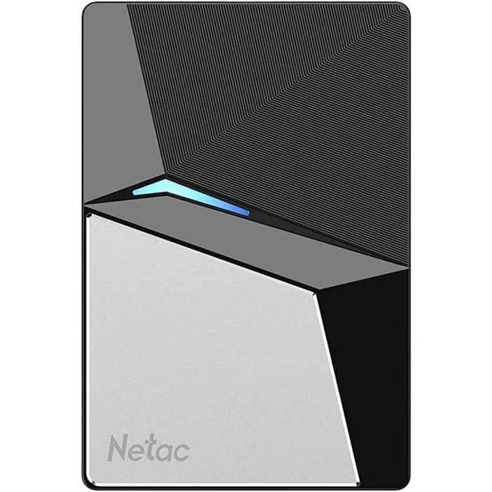 Накопитель SSD Netac USB-C 480GB NT01Z7S-480G-32BK Z7S 2.5 черный