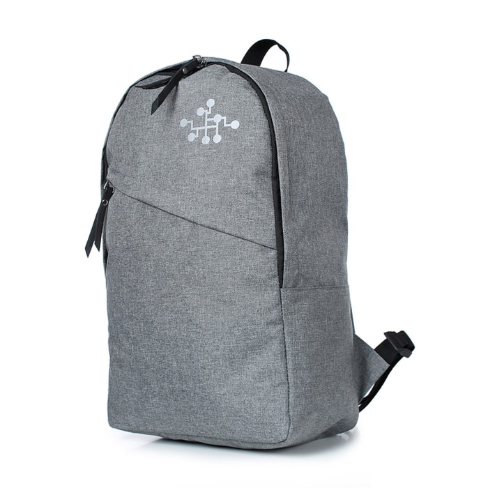Рюкзак молодежный , синтетическая ткань, 275x425x130 см, СЕРЫЙ СВ. рюкзак молодежный цвет серый