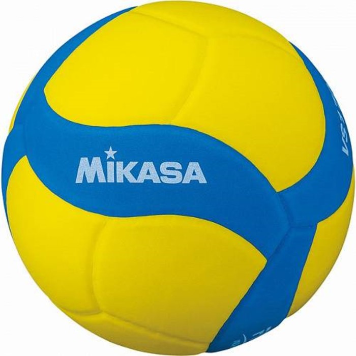 Мяч волейбольный Mikasa, VS170W-Y-BL, №5 original mikasa kids volleyball vs170w fivb official inspected eva sponge material child soft ball mikasa volleyball