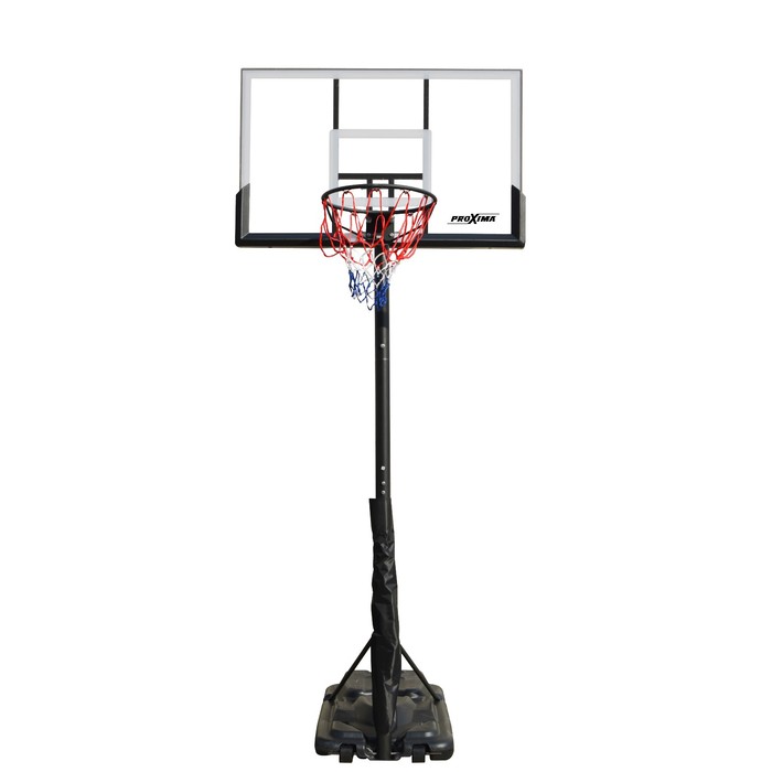 Мобильная баскетбольная стойка Proxima 50”, поликарбонат, S025S