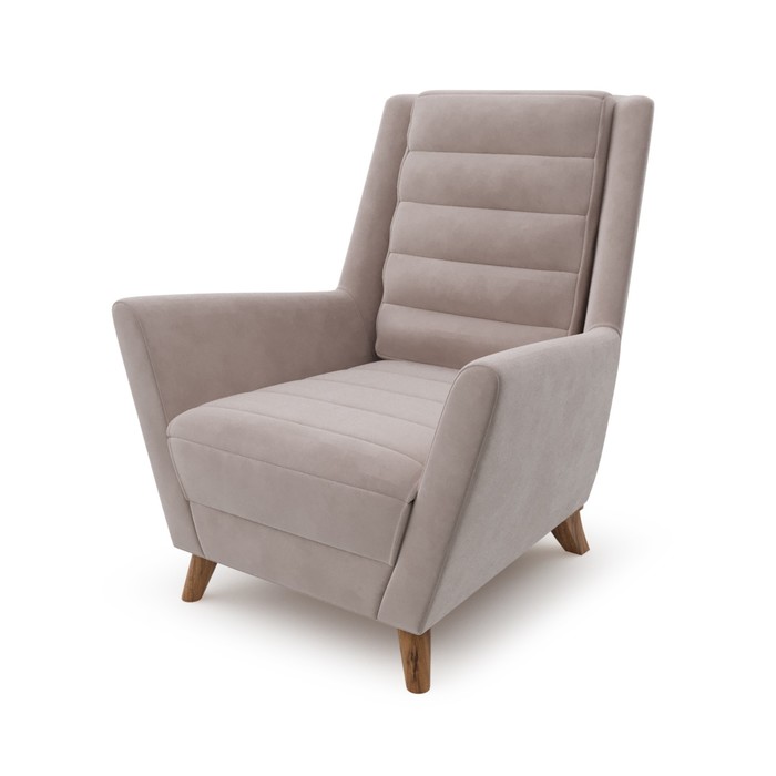 Кресло «Алькасар», 600×700×1000 мм, велюр, цвет песчаный бриз кресло алькасар 600×700×1000 мм велюр цвет velutto 04