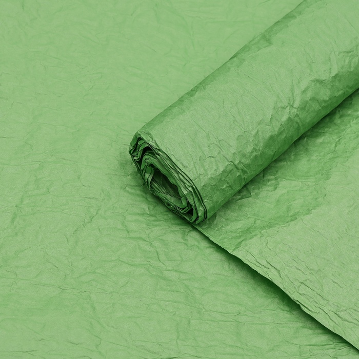 Бумага упаковочная Эколюкс, тёмно-зеленый 0,67 x 5 м
