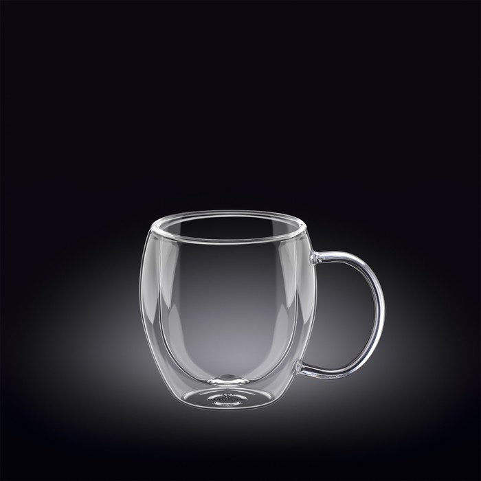 Чашка с двойными стенками Wilmax England, 200 мл чашка wilmax стекло 200 мл
