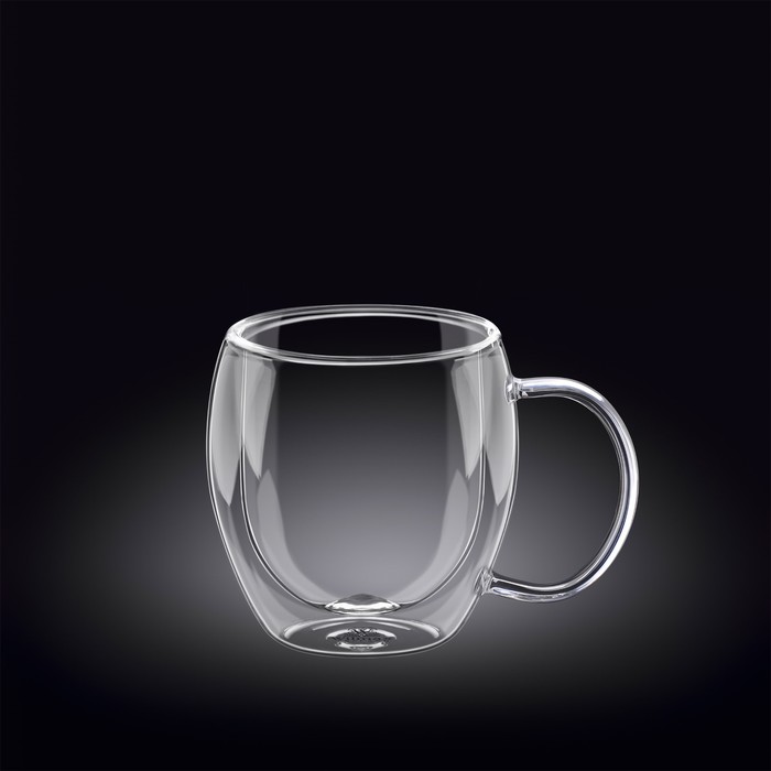 Чашка с двойными стенками Wilmax England, 250 мл чашка с двойными стенками wilmax england 300 мл