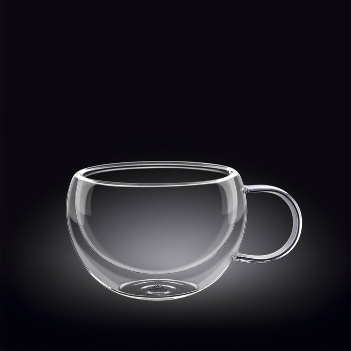Чашка с двойными стенками Wilmax England, 400 мл чашка с двойными стенками wilmax england 300 мл