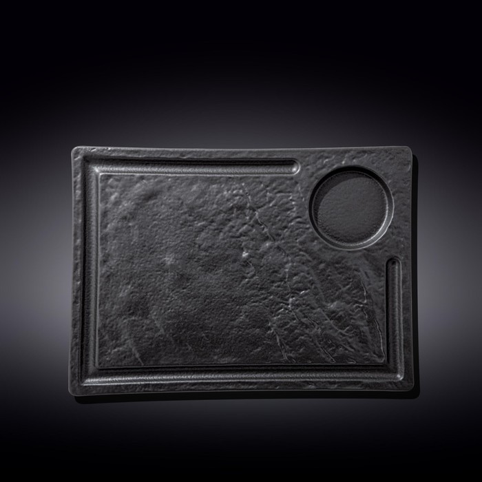 

Блюдо сервировочное Wilmax England Slate Stone, размер 32.5x23 см