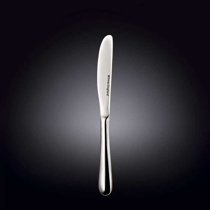 Нож столовый Wilmax England Stella, 22 см нож для рыбы wilmax england stella 20 5