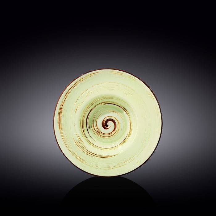 Тарелка глубокая Wilmax England Spiral, d=20 см тарелка глубокая wilmax spiral d 28 5 см 500 мл цвет фисташковый