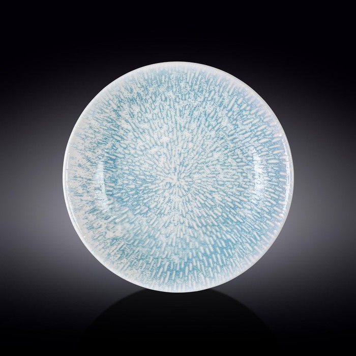 Тарелка глубокая Wilmax England Coral Blue, d=28 см тарелка глубокая wilmax england silver moon d 28 см