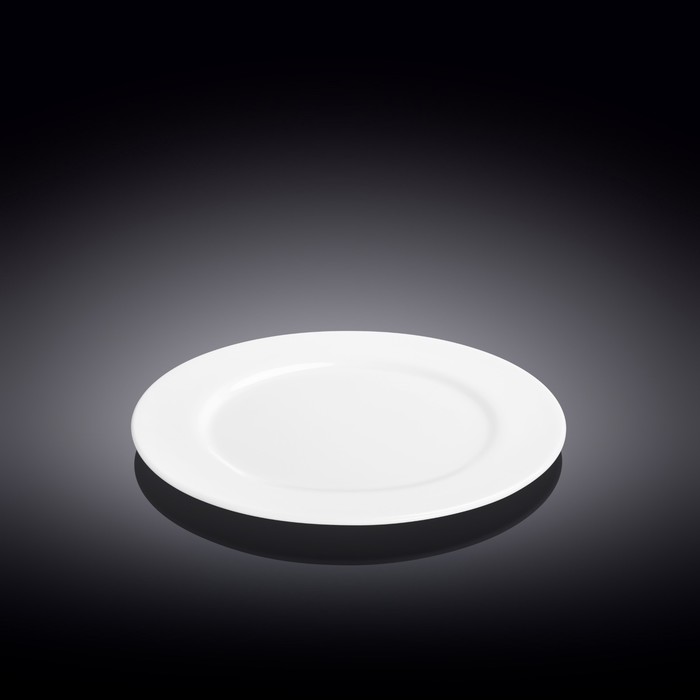 Тарелка десертная Wilmax England Stella Pro, профессиональная, d=20 см тарелка фарфоровая десертная wilmax stella pro d 18 см цвет белый