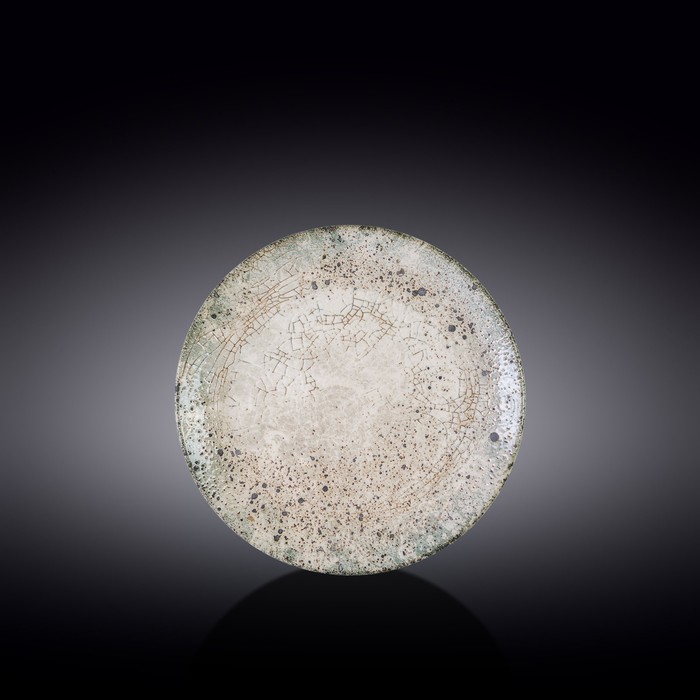 Тарелка круглая Wilmax England Silver Moon, d=19 см тарелка глубокая wilmax england silver moon d 28 см
