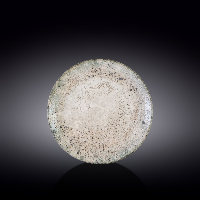 Тарелка круглая Wilmax England Silver Moon, d=21 см тарелка глубокая wilmax england silver moon d 28 см