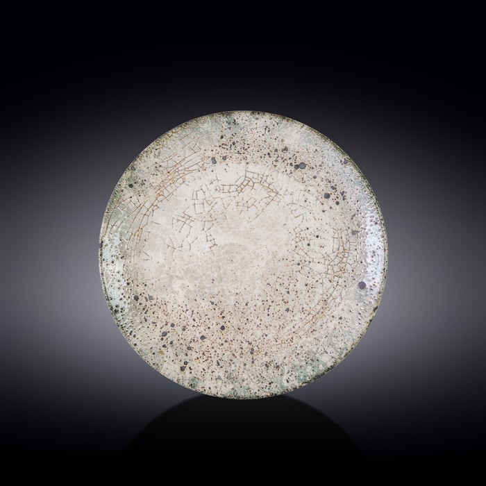 Тарелка круглая Wilmax England Silver Moon, d=25 см тарелка глубокая wilmax england silver moon d 28 см