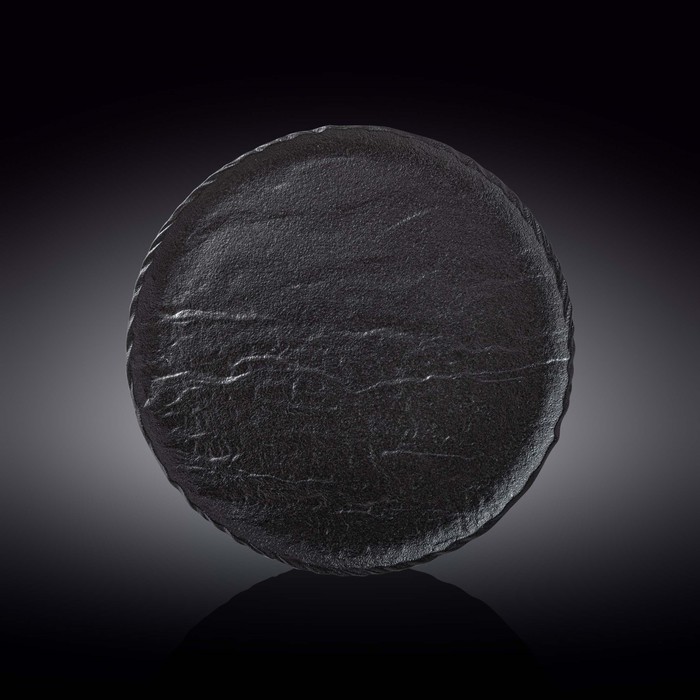 Тарелка круглая Wilmax England Slate Stone, d=28 см