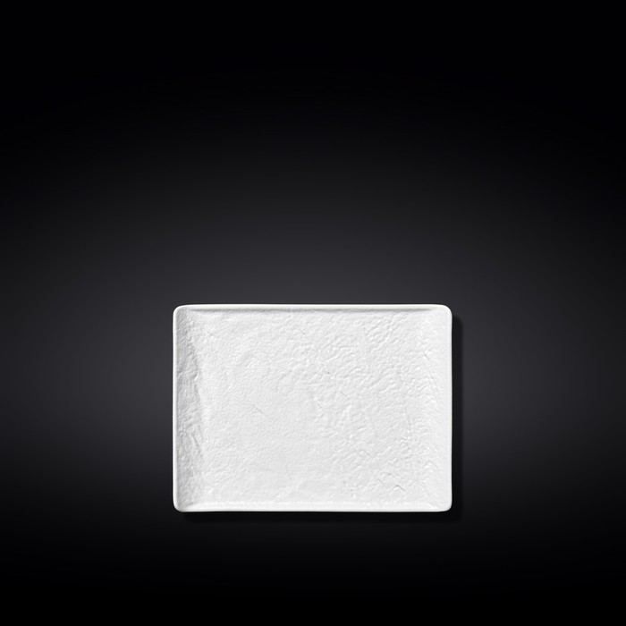 

Тарелка прямоугольная Wilmax England WhiteStone, размер 19.5x14.5 см