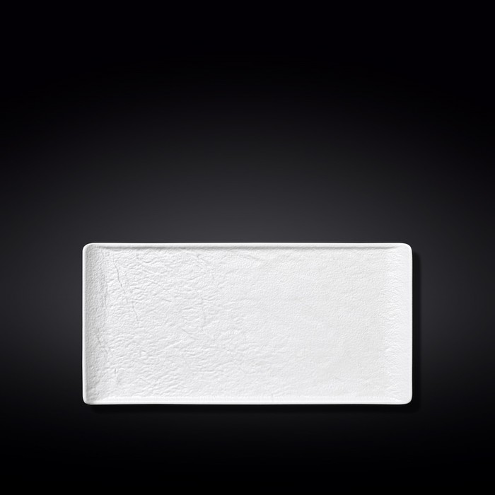 

Тарелка прямоугольная Wilmax England WhiteStone, размер 29.5x14.5 см
