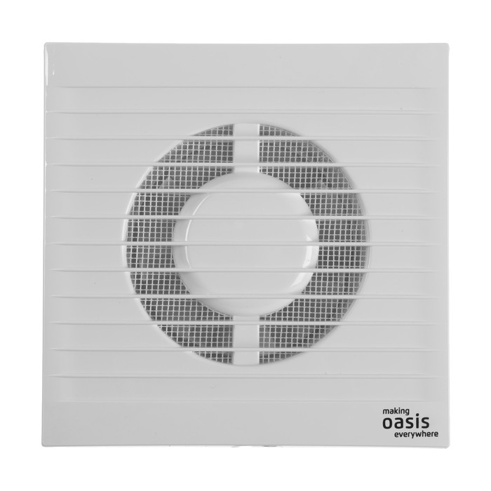 

Вентилятор вытяжной Oasis Modern 100/90, d=100 мм, 14 Вт, 35 дБ, 90 м³/ч, обрат клапан