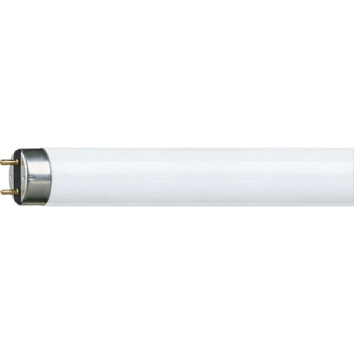 Лампа люминесцентная PHILIPS, G13, 18 Вт, 1300 лм, 6500 К, свечение холодное белое