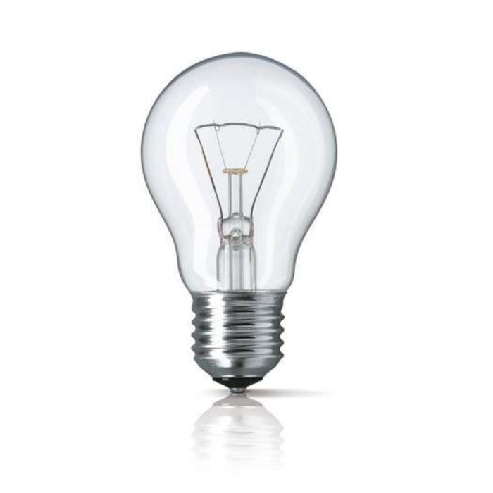 Лампа накаливания Лисма, E27, 40 Вт, 430 лм