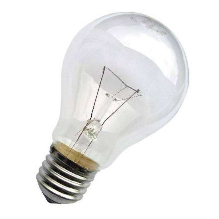 Лампа накаливания Лисма, E27, 75 Вт, 935 лм