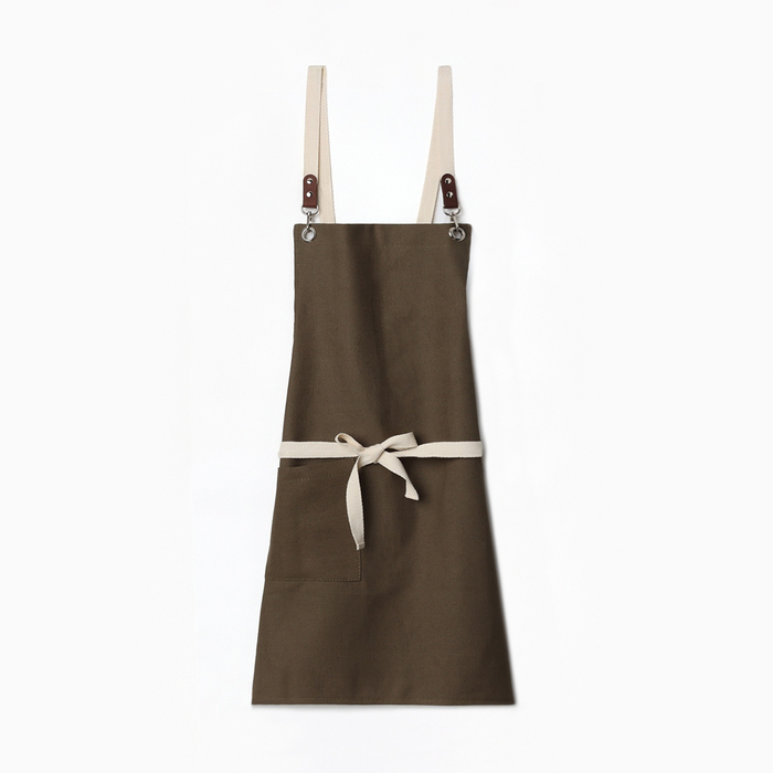 

Фартук Этель Minimalist design 60х70 см,лён 45%, хлопок 55% 395 г/м2