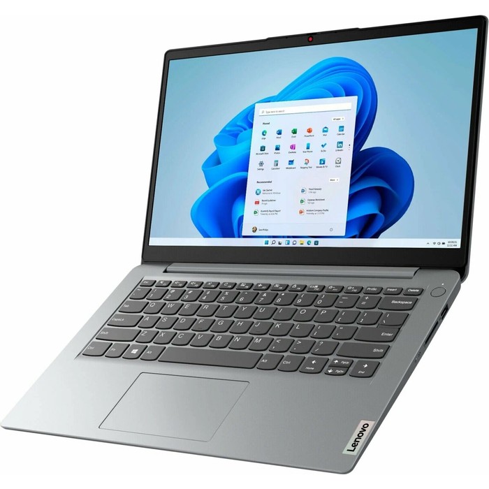Ноутбук Lenovo IdeaPad 3 Slim 14AMN8,14,R3 7320U,8 Гб,SSD 512 Гб,AMD Radeon,no OS, серый ноутбук acer extensa 15ex215 23 15 6 r3 7320u 8 гб ssd 512 гб amd noos серый