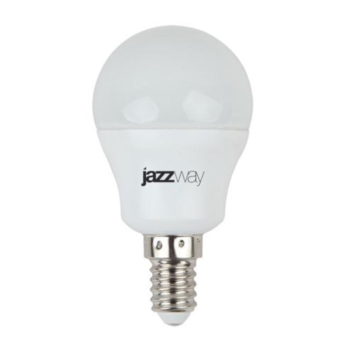 

Лампа светодиодная JazzWay, E14, 7 Вт, 540 лм, 5000 К, свечение холодное белое