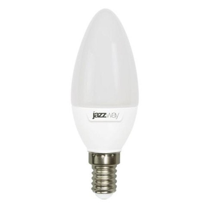 

Лампа светодиодная JazzWay, E14, 9 Вт, 820 лм, 5000 К, свечение холодное белое