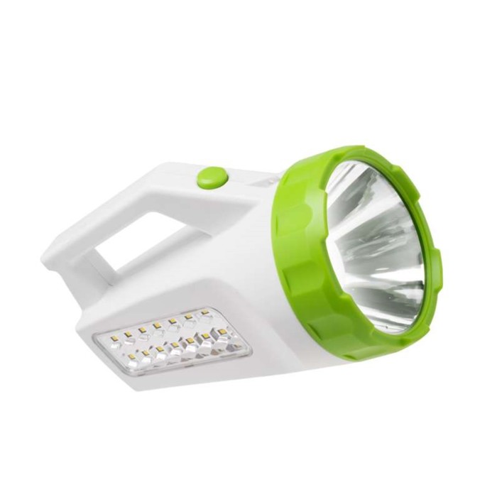 

Фонарь аккумуляторный КОСМОС, LED 3Вт + 16SMD2835, 3 режима, АКБ, 4В 1.2А.ч