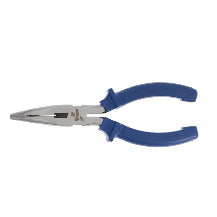 Длинногубцы изогнутые "TUNDRA basic" шлифованные 160 мм