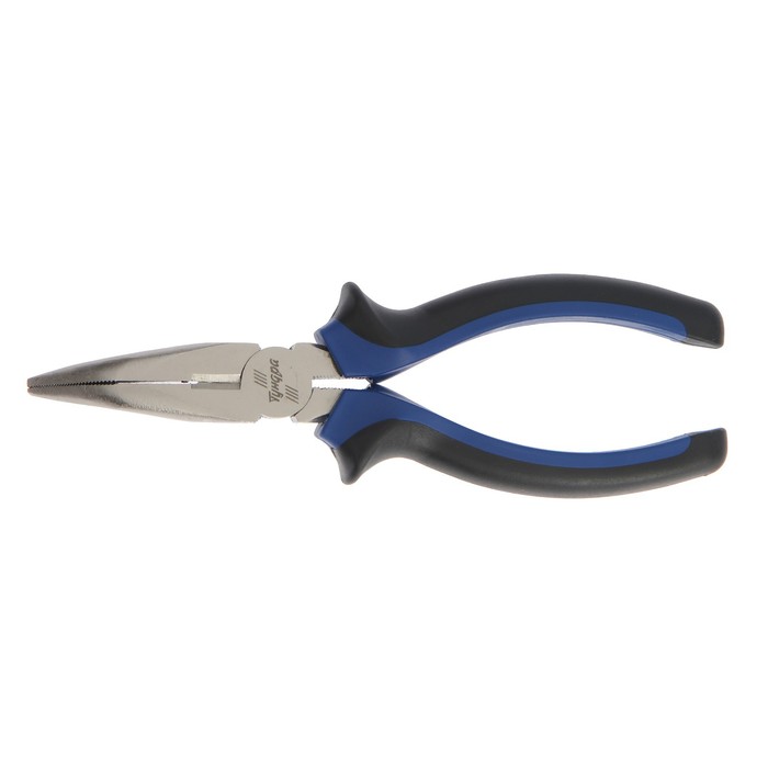 Длинногубцы изогнутые "TUNDRA comfort" никелированные 160 мм