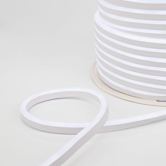

Шнур светодиодный SMD 20м 8х16мм 120LED/м бел. 6.5Вт IP65 односторонний гибкий неон Neon
