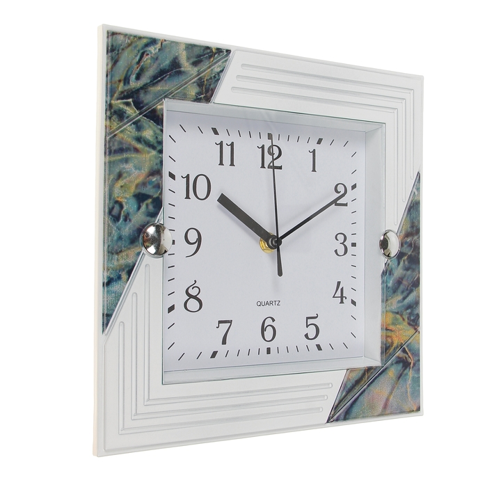 Часы настенные квадратные "Весеннее настроение", 26 × 26 см
