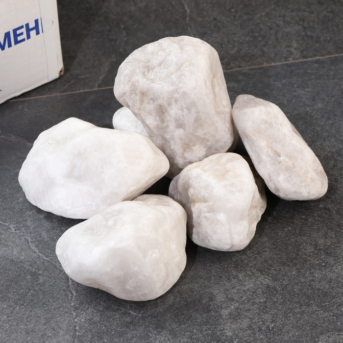 Камень для бани Кварц Княжескийгалтованный 10 кг