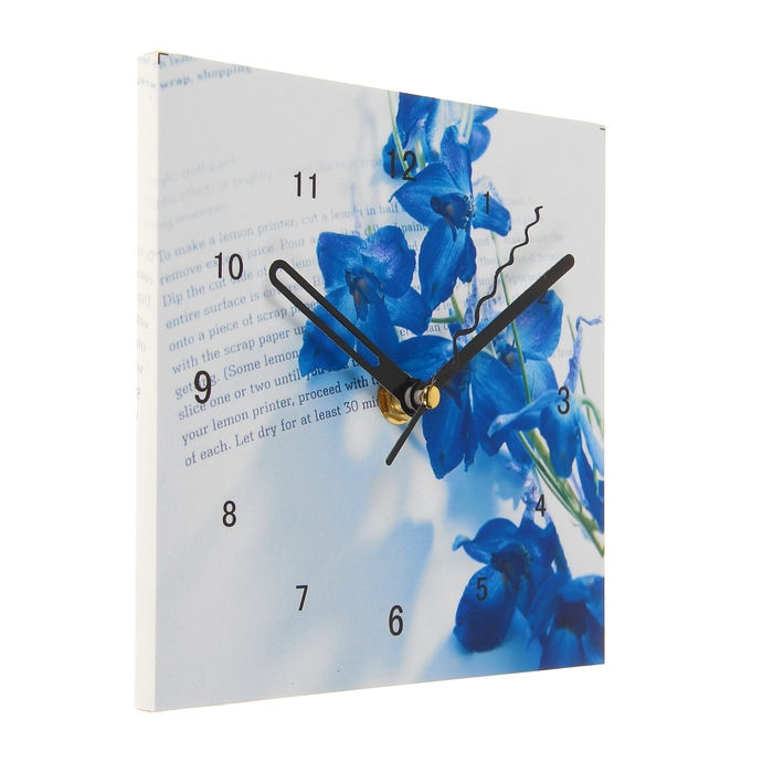 Часы настольные "Альстромерия"